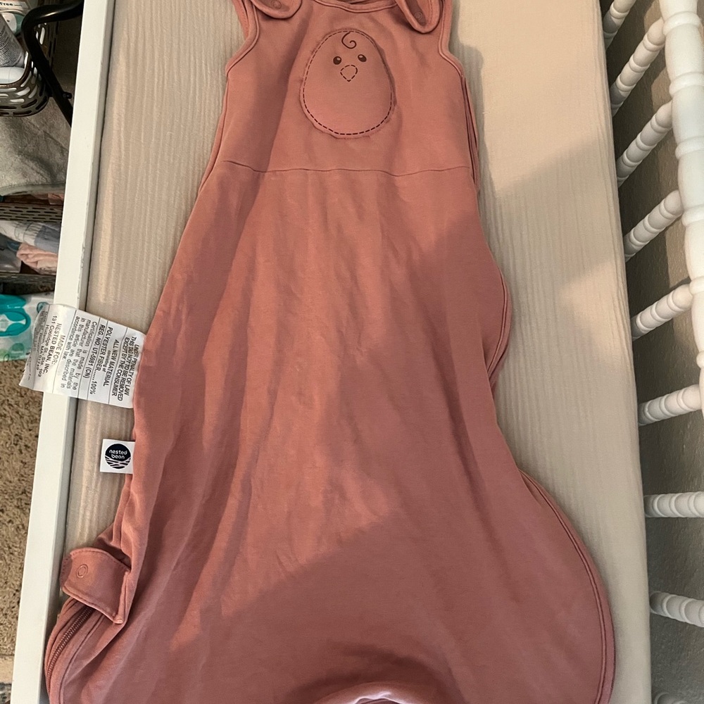 Nested bean sleep sack